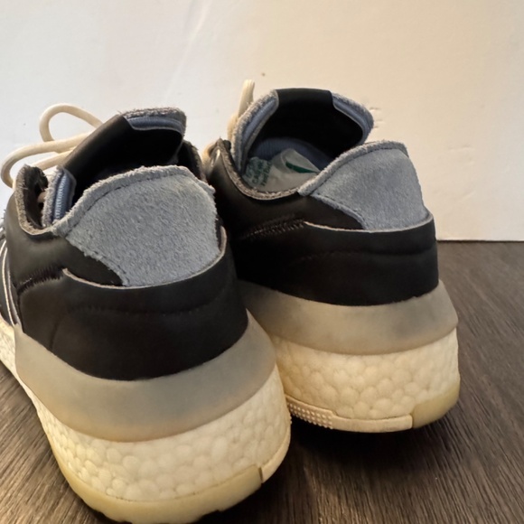 Adidas Rivalry RM Low Core Black / Carbon Sneakers Shoes Size 7 EE6377 - Picture 4 of 6